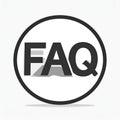 Questionnaire, faq icon. vector design. Quizz, Questionnaire, faq symbol. web. graphic Royalty Free Stock Photo