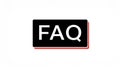 Questionnaire, faq icon. vector design. Quizz, Questionnaire, faq symbol. web. graphic Royalty Free Stock Photo