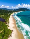 Lindas Praias de Santa Catarina Royalty Free Stock Photo