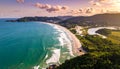 Lindas Praias de Santa Catarina Royalty Free Stock Photo