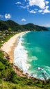Lindas Praias de Santa Catarina Royalty Free Stock Photo