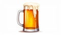 Beer jar drink isolated icon vector illustration design Royalty Free Stock Photo