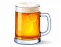 Beer jar drink isolated icon vector illustration design Royalty Free Stock Photo