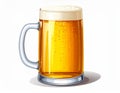 Beer jar drink isolated icon vector illustration design Royalty Free Stock Photo