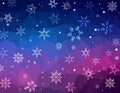 Dark blue, Pink vector christmas polygon background. Low poly Illustration consisting Royalty Free Stock Photo