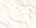 Generated image abstract texture luxury background, line wave organic pattern. Elegant shape design Royalty Free Stock Photo