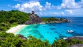The Similan Islands are eleven Thai paradises located in the Andaman Sea. Royalty Free Stock Photo