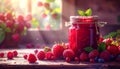 Seaberries jam Royalty Free Stock Photo