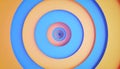 Abstract Concentric Circles Tunnel Background Royalty Free Stock Photo