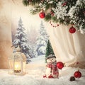 Christmas background. happy New Year. Selective focus Holiday Royalty Free Stock Photo