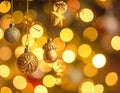 Christmas background. happy New Year. Selective focus Holiday Royalty Free Stock Photo
