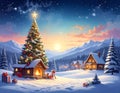 Christmas background. happy New Year. Selective focus Holiday Royalty Free Stock Photo