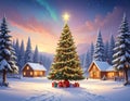 Christmas background. happy New Year. Selective focus Holiday Royalty Free Stock Photo