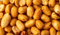 Peeled peanuts background food photography in studio. Close up macro peanuts photo Royalty Free Stock Photo