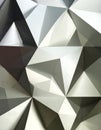Polygon Abstract geometric background. Modern overlapping triangles Royalty Free Stock Photo