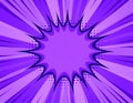 Vector illustrated retro comic book background with big purple explosion bubble Royalty Free Stock Photo