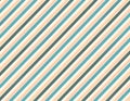Seamless vector pattern with diagonal stripes. Abstract vector background. 1950s-1960 Royalty Free Stock Photo