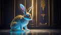 Futuristic Rabbit Royalty Free Stock Photo