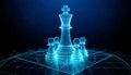 Digital Chess Royalty Free Stock Photo