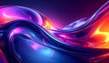 High-resolution abstract wallpaper for modern QHD all-in-one computers Royalty Free Stock Photo