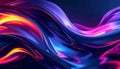 High-resolution abstract wallpaper for modern QHD all-in-one computers Royalty Free Stock Photo
