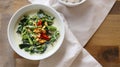 Sayur Lembayung Indonesian Spinach Curry with Coconut Milk Royalty Free Stock Photo