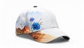 Baseball cap isolated on white, Ai generative Royalty Free Stock Photo