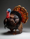 a turkey made out of glss Royalty Free Stock Photo