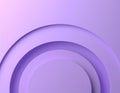 Concentric circular patterns create a layered effect in shades of lavender and purple Royalty Free Stock Photo