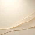 Warm Beige Japanese Washi Paper Background with Soft Spotlight Glow Royalty Free Stock Photo