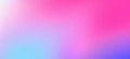 Abstract blurred color gradient neon purple pink blue grainy color gradient background. Smooth transitions of iridescent