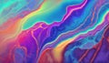 Abstract neon marbleized effect background. Creative vibrant liquid texture