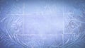 A blue empty background is a transparent wall made of pieces of ice, a real photo. It is suitable for the background of Royalty Free Stock Photo