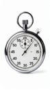 Chrome Stopwatch Time Measurement Tool Precision Timing Royalty Free Stock Photo