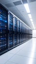 Data Center Server Room Hosting Database Network Hardware IT Infrastructure Royalty Free Stock Photo