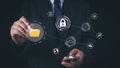 DMS, Document security concept. Document management system, Data encryption. Online documentation database