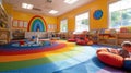 Early Learning Activities in a Kindergarten Classroom Royalty Free Stock Photo