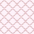 Floral whimsy intertwine pattern pink and white background with flower vines. Farmhouse rustic backdrop and floral net Royalty Free Stock Photo