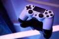 Gamepad on abstract background with light effects Royalty Free Stock Photo