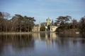 Laxenburg Castle Park view from the lake Royalty Free Stock Photo