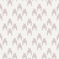 Light beige seamless abstract geometric modern houndstooth rustic pattern Royalty Free Stock Photo
