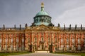 Generated imageNew Palace (Neues Palais) facade in Potsdam, Germany, Sans Souci park.