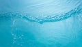 Ripples on the water, Close up blue sea water and waves, top view abstract surface Royalty Free Stock Photo