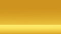 Solid Gold Yellow Background with Subtle Gradient Empty Studio Royalty Free Stock Photo