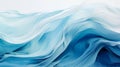 Abstract Aquatic Dance Deep Blue and Crisp White Strokes Mimicking Ocean Waves Perfect for Background with Ample Copy Space for