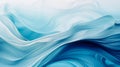 Abstract Aquatic Dance Deep Blue and Crisp White Strokes Mimicking Ocean Waves Perfect for Background with Ample Copy Space for