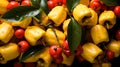 Ackee Fruit Texture Top-Down View with Water Spots