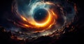 Astronomical Anomaly Deep Space Black Hole in Focus