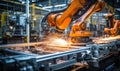 Car Production Evolution Robots Perfecting Welding Techniques