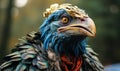 Halloween Party-Goer Flaunts Unique Bird Costume